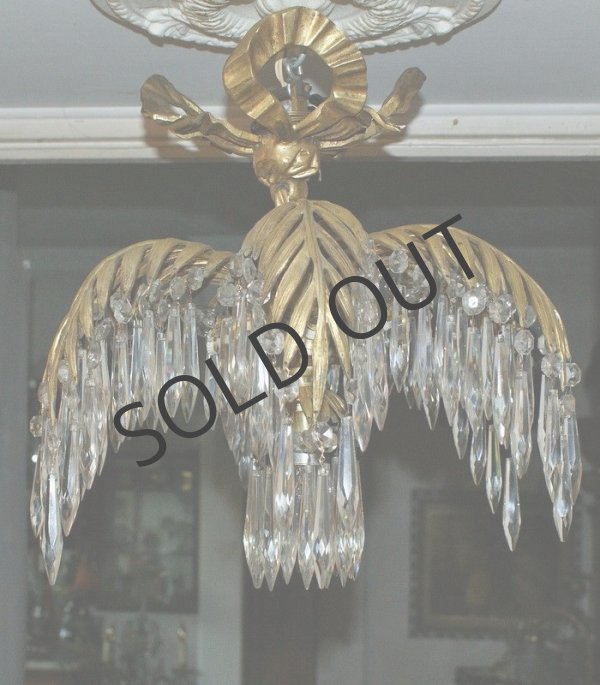 画像6: 椰子の木型7灯式シャンデリア (6)