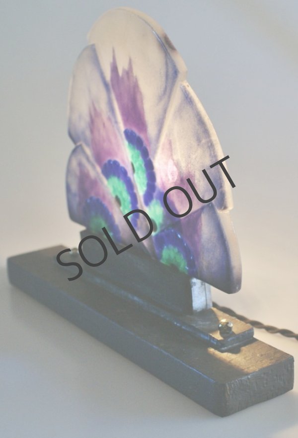 画像3: 【ARGY-ROUSSEAU】アルジー・ルソー　花の扇型ランプ (3)