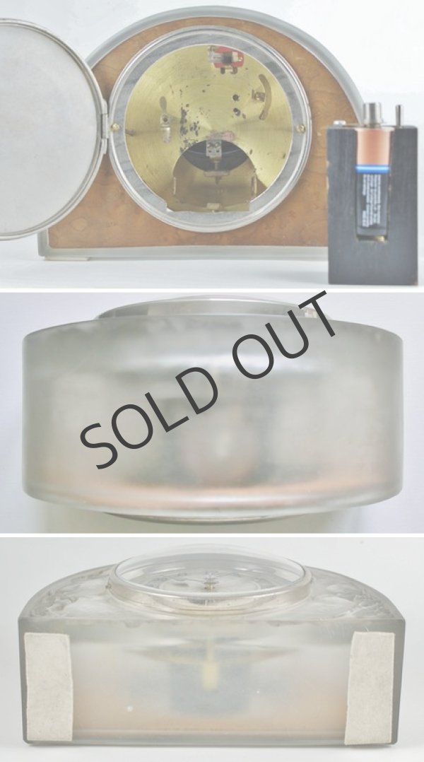 画像6: 【LALIQUE】ルネ・ラリック　Moineaux 置時計 (6)