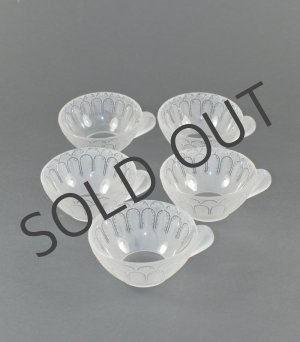 画像: LALIQUE】ルネ・ラリック　JAFFAアイスクリーム・カップ5客