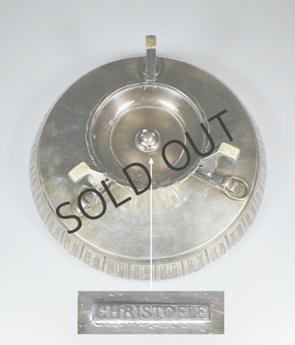 画像5: 【CHRISTOFLE】クリストフル 花鳥文コンポート (5)