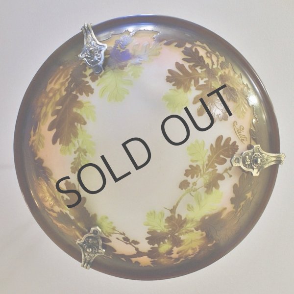 画像5: 【GALLE】ガレ　ドングリ(楢)文吊灯 (5)