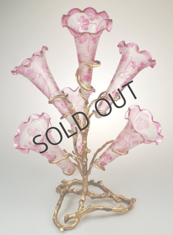 画像4: 【BACCARAT】バカラ　ナスタチウム文ジャルディニエール (4)