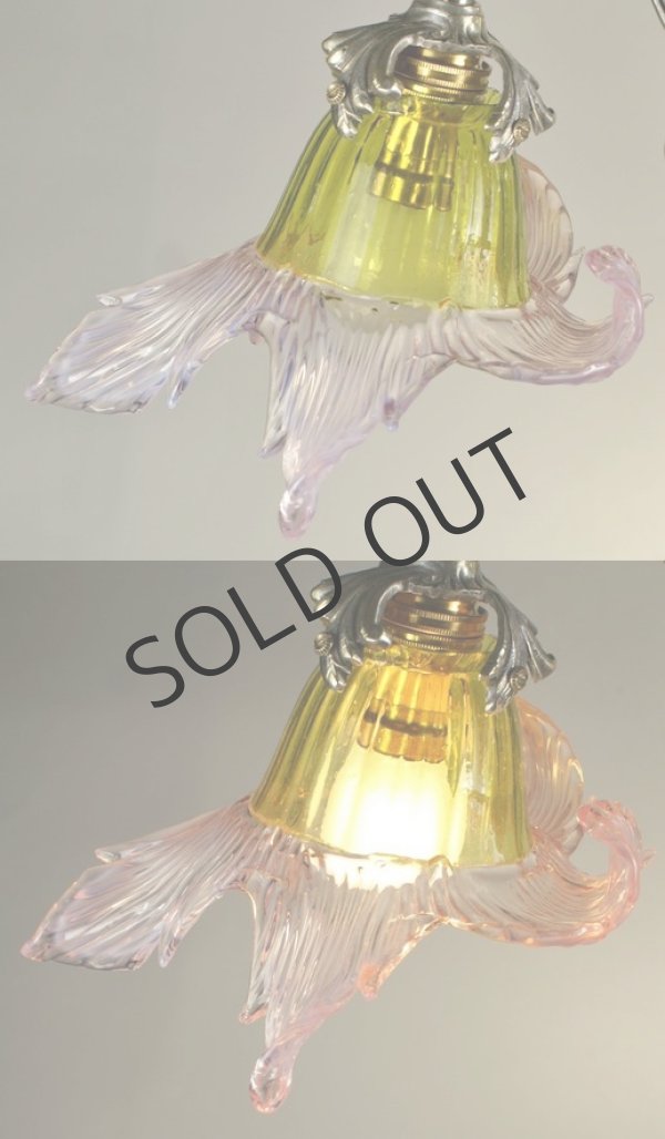 画像3: 大きなロココ風テーブルランプ (3)