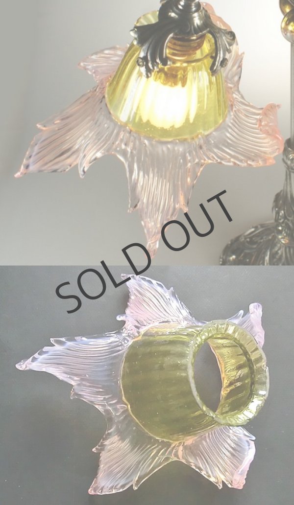 画像4: 大きなロココ風テーブルランプ (4)