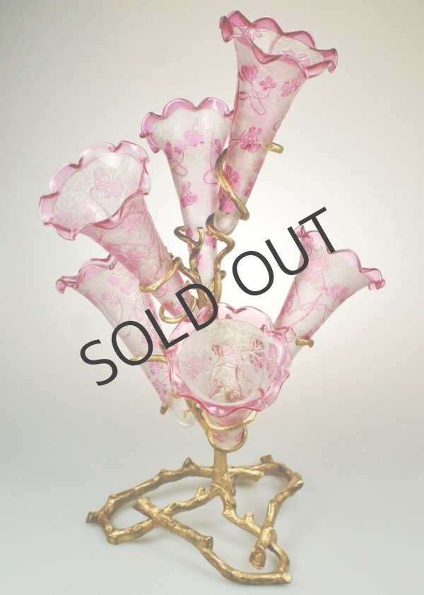 画像3: 【BACCARAT】バカラ　ナスタチウム文ジャルディニエール (3)