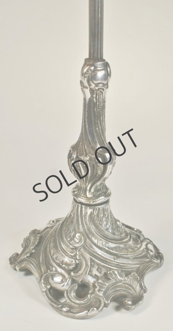 画像7: 大きなロココ風テーブルランプ (7)