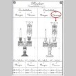 画像7: 【BACCARAT】バカラ 2灯式火屋付きキャンドルスタンド Bambous tors (7)