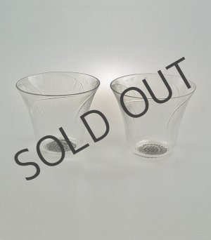 画像: 【LALIQUE】ルネ・ラリック　PAVOTゴブレ2客
