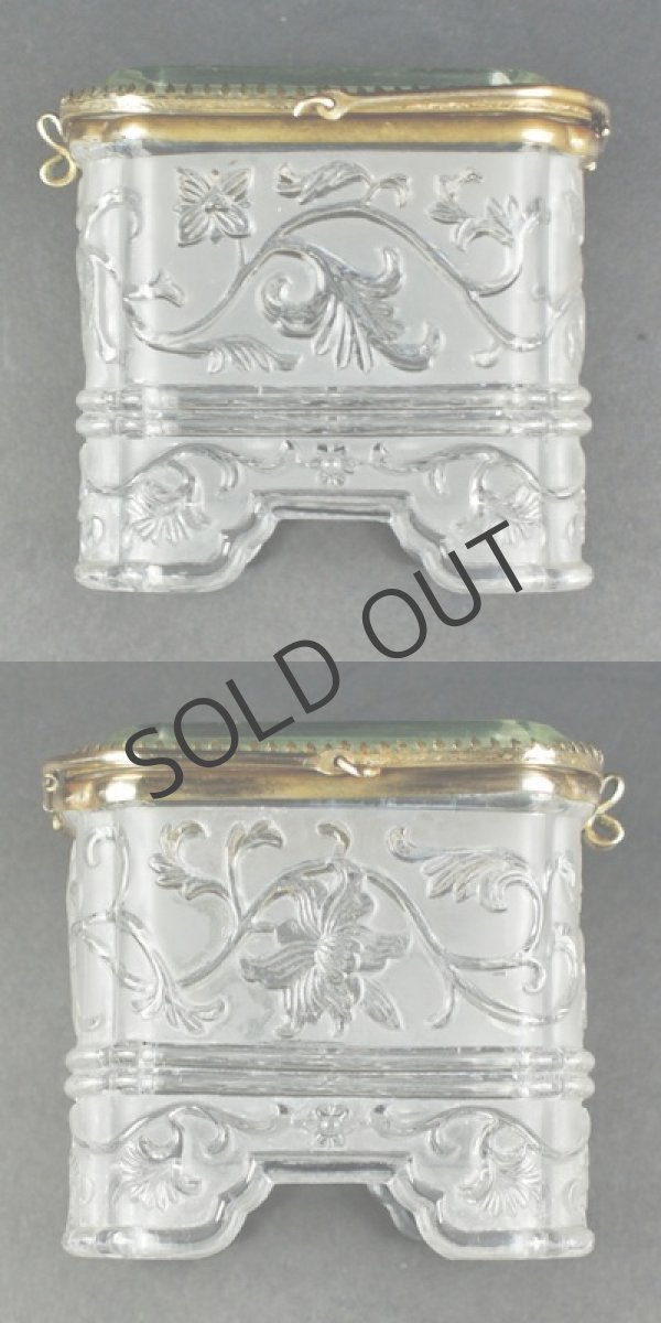 画像4: 【BACCARAT】バカラ 花唐草文パウダーボックス (4)