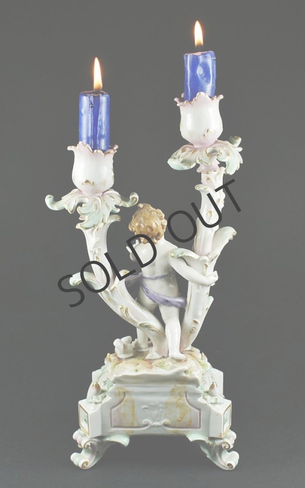 画像3: 【VOLKSTEDT】フォルクシュテット　フィギュア付き飾り燭台 (3)