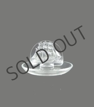 画像: 【LALIQUE】ルネ・ラリック　CARAVELLE 灰皿