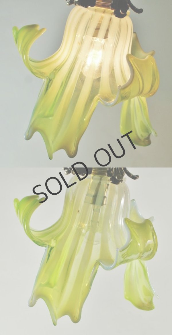 画像5: ヴァセリンシェード付きビューローランプ (5)