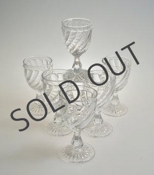 画像: 【BACCARAT】バカラ　Bambous torsグラス6客