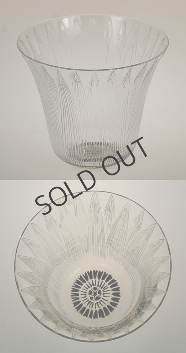 画像4: 【LALIQUE】ルネ・ラリック　LOTUS ゴブレ5客 (4)