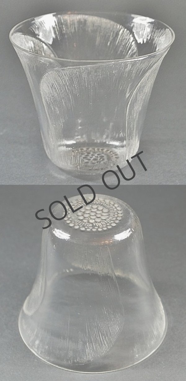 画像6: 【LALIQUE】ルネ・ラリック　PAVOT ゴブレ5客 (6)