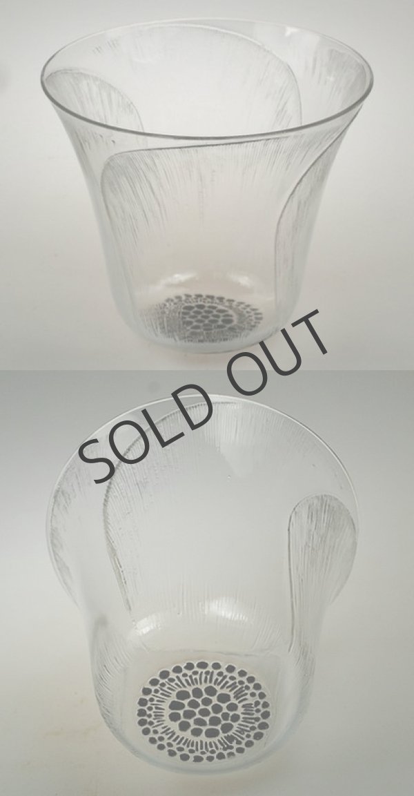 画像5: 【LALIQUE】ルネ・ラリック　PAVOT ゴブレ5客 (5)