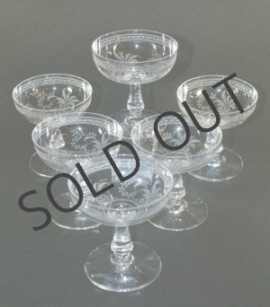 画像: 【BACCARAT】バカラ　Fougèresシャンパンクップ6客