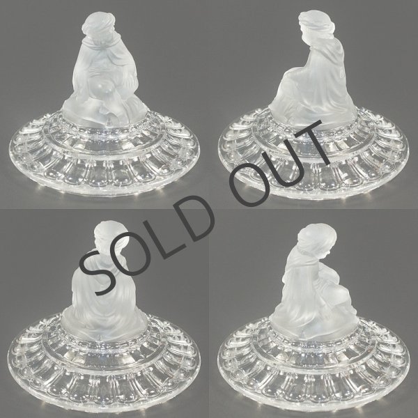 画像7: 【BACCARAT】バカラ　象と象使いの少年 蓋物 (7)