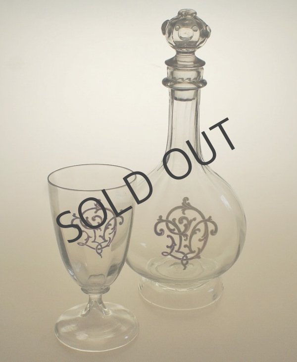 画像3: 【GALLE】ガレ　キャラフとグラス (3)