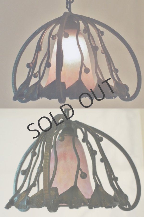 画像4: 【DAUM】ドーム　銀杏文フレームのプラフォニエ (4)