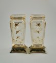 画像3: 【BACCARAT】バカラ　花鳥文角型花瓶一対 (3)