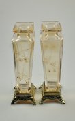 画像6: 【BACCARAT】バカラ　花鳥文角型花瓶一対 (6)