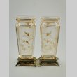 画像5: 【BACCARAT】バカラ　花鳥文角型花瓶一対 (5)