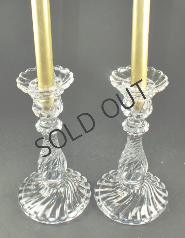 画像3: 【BACCARAT】バカラ　Bambous tors キャンドルスタンド2台 (3)