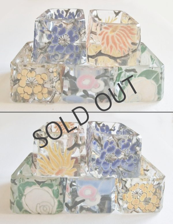 画像5: 【DELVAUX】デルヴォー　エナメル彩塩入れ5個セット (5)