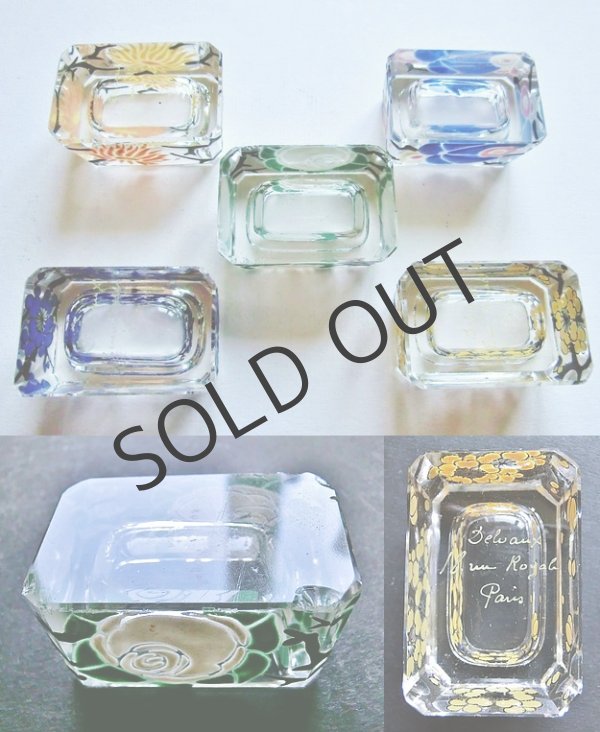 画像7: 【DELVAUX】デルヴォー　エナメル彩塩入れ5個セット (7)