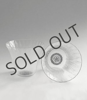 画像: 【LALIQUE】ルネ・ラリック　LOTUS ゴブレ2客