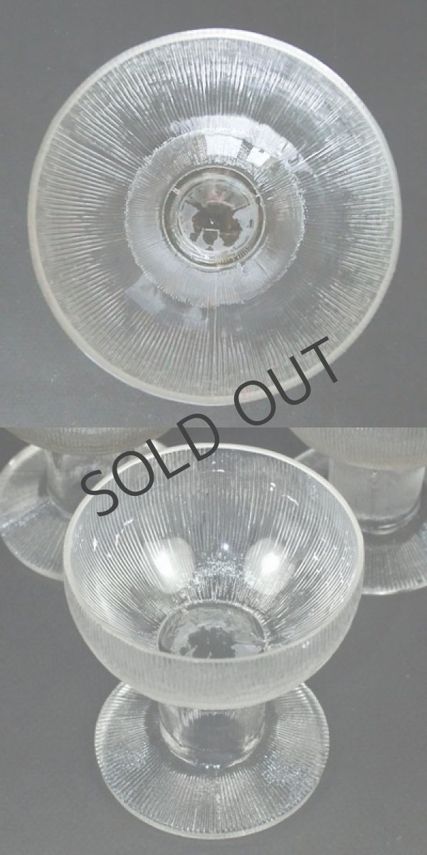 画像5: 【LALIQUE】ルネ・ラリック　WINGEN グラス 3客 (5)