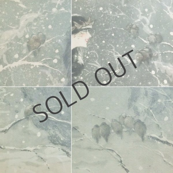 画像5: 【ICART】ルイ・イカール 『ウィンター・ブーケ』オリジナル銅版画 (5)