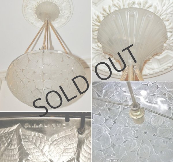 画像5: 【LALIQUE】ルネ・ラリック　CHARMESプラフォニエ (5)