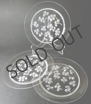 画像: 【LALIQUE】ルネ・ラリック　MUGUET中皿3客