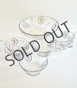 画像: 【SEVRES】セーヴル　エナメル彩デザートセット