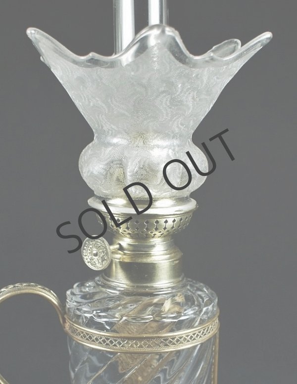 画像5: 【BACCARAT】バカラ　ホルダー付き石油ランプ (5)