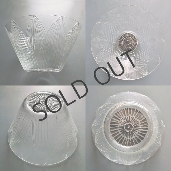 画像6: 【LALIQUE】ルネ・ラリック　LOTUS 小鉢2客 (6)