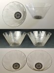 画像4: 【LALIQUE】ルネ・ラリック　LOTUS 小鉢2客 (4)