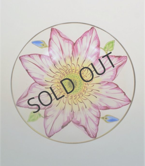 画像3: エナメル彩花絵小皿3種 (3)