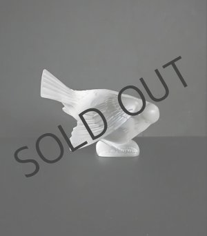 画像: 【LALIQUE】ルネ・ラリック　MOINEAU COQUET　ペイパーウェイト