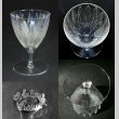 画像3: 【LALIQUE】ルネ・ラリック　LOTUS グラス(n°5)  2客 (3)