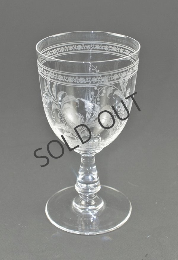 画像3: 【BACCARAT】バカラ Fougères  ウォーターグラス6客 (3)