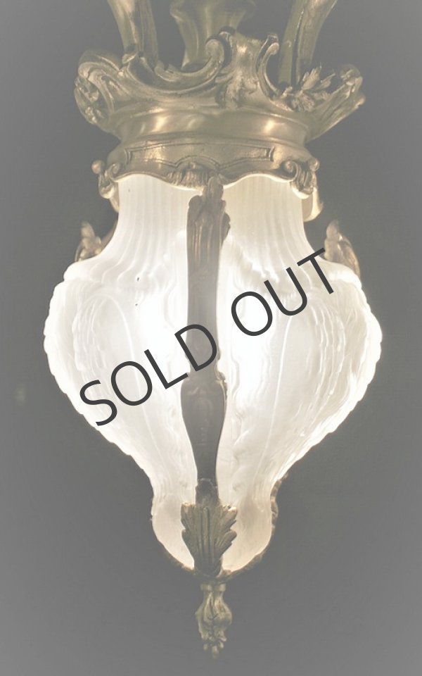 画像3: ルイ16世風4灯式シャンデリア (3)