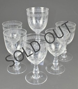 画像: 【BACCARAT】バカラ　Fougères  ウォーターグラス6客