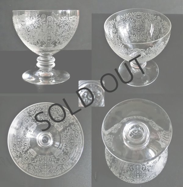 画像2: 【BACCARAT】バカラ　Marillonワイングラス(小) 6客 (2)
