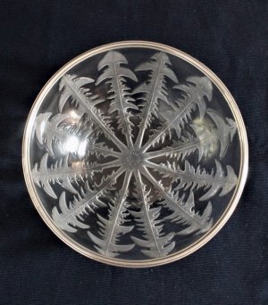 画像: 【LALIQUE】ルネ・ラリック　PISSENLIT 大鉢 銀縁