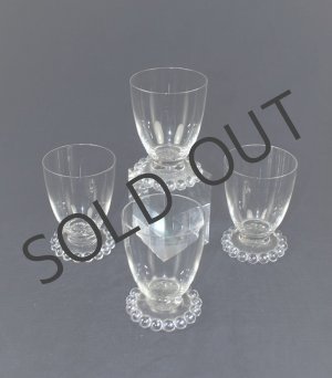 画像: 【LALIQUE】ルネ・ラリック　BOULES マデールグラス4客