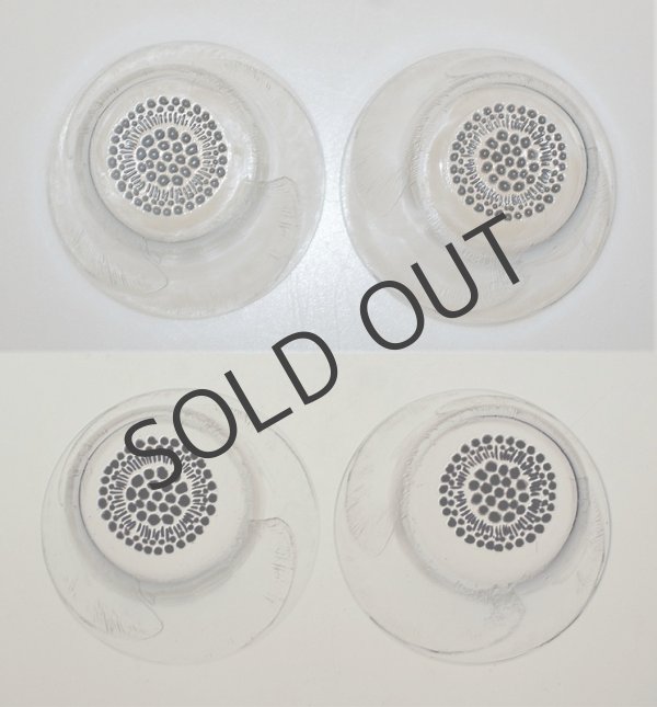 画像4: 【LALIQUE】ルネ・ラリック　PAVOT ゴブレ2客 (4)